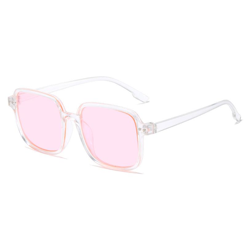 Модные детские солнцезащитные очки с защитой от ультрафиолета, детские солнцезащитные очки корейской версии, персонализированные квадратные солнцезащитные очки для мальчиков и девочек