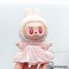 For 17cm Labubu Doll Clothes Fashion Clothes Hoodies Doll Clothes Color Match Hoodies Dolls Accessories Cute Decoration Little Cloths