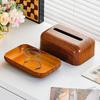 Чехол для коробки с салфетками из полипропилена 17,5x12x10 см, прямоугольный диспенсер для салфеток, универсальный для туалетных столиков