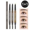 Карандаш для бровей Lir Diamond Eyebrow 0,35 г, 03 Натуральный коричневый, 2 шт.