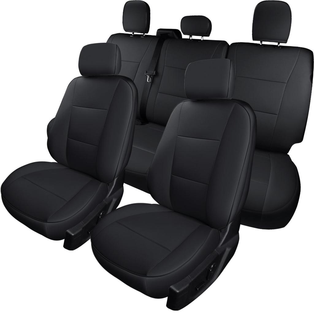 Ford Raptor F150 Leather All-Season Seat Cover, Fully Wrapped, Vehicle-Specific Cushion