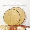 Bamboo Dumpling Rack and Cover Mat - Woven Winnowing Basket