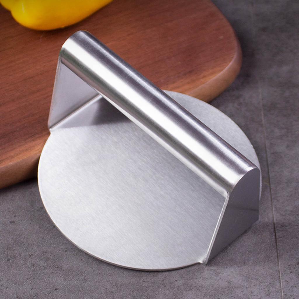 Пресс для гамбургеров из нержавеющей стали с антипригарным покрытием для мяса, говядины, пресс для бургеров, устройство для приготовления котлет, устройство для приготовления гамбургеров, кухонные принадлежности для вечеринок