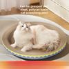 Cats Basin Cat Scrape Plate — износостойкое супер большое гнездо для кошек, распространенное во все времена года. Когтеточка для кошек, гофрированная когтетерка.