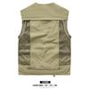 Men S Outdoor Work Vest Multi Pocket Thin For Fishing And Photography