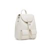 Charles & Keith Vintage Imitation Waxed Leather Simple Commuter PU Backpack Medium Women backpack CK2-60160240