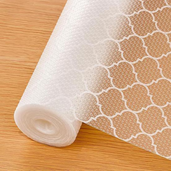 EVA Printed Drawer Liner Thick Non-Adhesive Shelf Mat for Kitchen Cabinet
