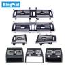 Front Central Left Right Rear Fresh Air Conditioner AC Vent Grille Outlet Full Set For BMW 5 Series GT F07 528 535 550 2010-2017