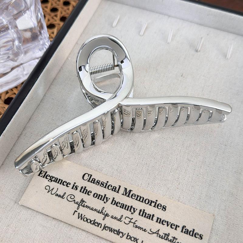 Модная металлическая заколка для волос с геометрическим рисунком, бабочка, винтажная элегантная заколка для волос, зажим для волос для девочек, головные уборы, женские аксессуары для волос