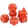 Уникальный набор игральных костей «Паутина» Многогранные игральные кости для настольных РПГ и настольных игр