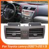 Car Accessories Center A/C Air Vent Grille Gray Dash Panel with Hazard Switch for Toyota Camry 2007-2013
