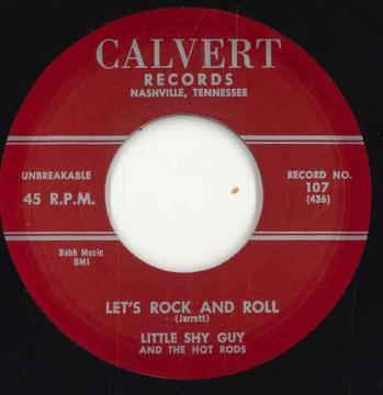 7-дюймовая пластинка LITTLE SHY GUY, HOT RODS - Let's Rock And Roll / My Little Bab 107 Calvert UK 2025 UK Blues