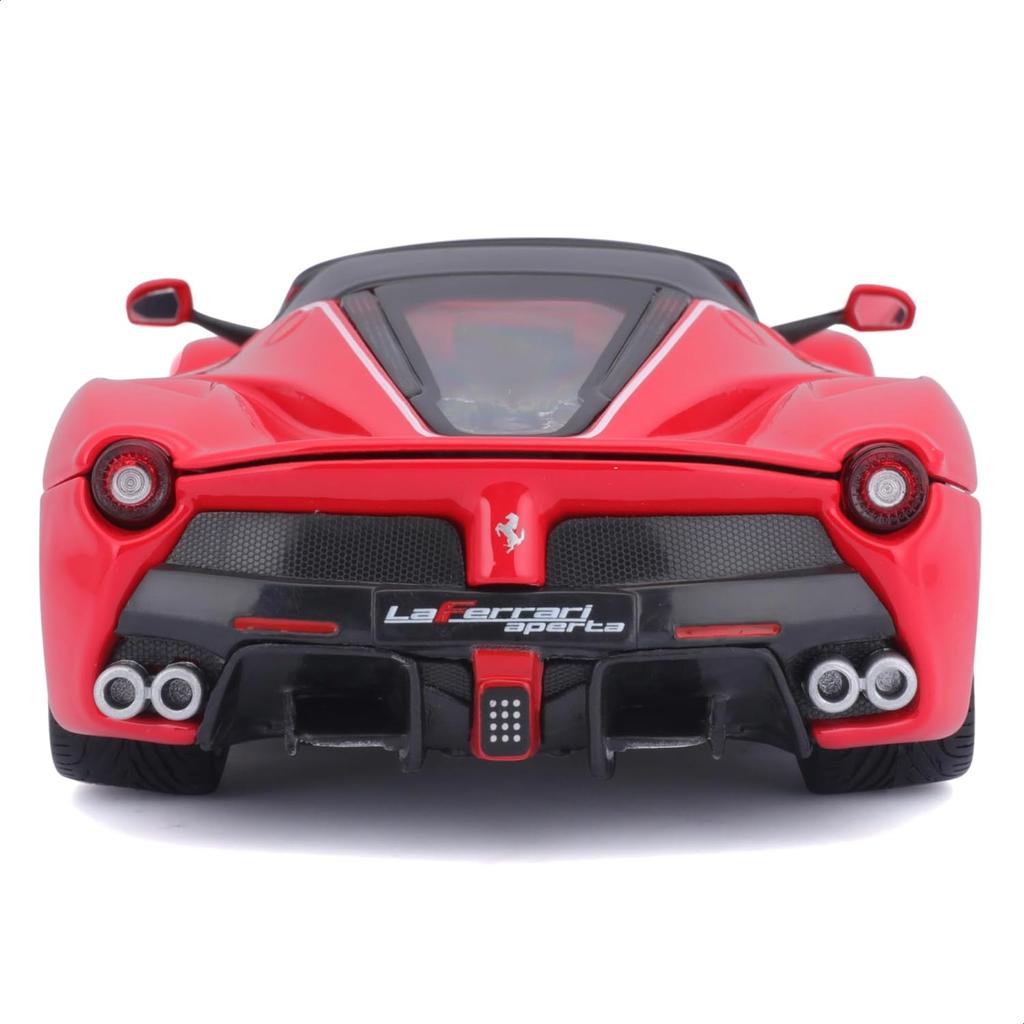 Bburago 1/24 Scale Ferrari LaFerrari Aperta Red / Diecast Model Car Finished Product 18-26022 RD