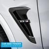 AZHKP1 2 шт. Автомобильные боковые наклейки на крыло для BMW X3 G01 X4 G02 X5 G05 Декоративная накладка на вентиляционное отверстие Воздухозаборник Аксессуары для внешней отделки автомобиля