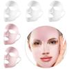 New Silicone Face Mask Cover Prevent Mask Essence Evaporation Speed Up The Absorption Moisturizing Facial Mask Cover Reusable