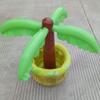 Beach Party Beverage Cooler Drink Holder Ice Pad Coaster Container Plastic Inflatable Floating Coconut Ice Bucket Drink Holder