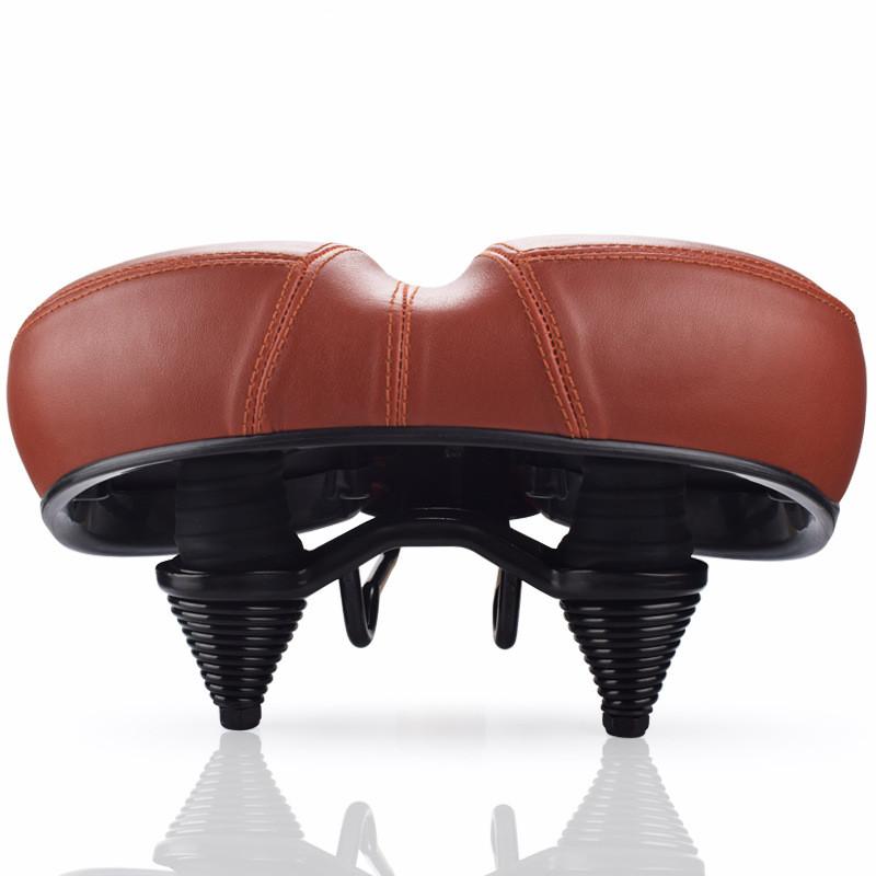 Мягкое седло MTB, утолщенная губка, велосипедное седло, силиконовое седло для дальних поездок, подушка для сиденья шоссейного велосипеда, пружина, амортизация