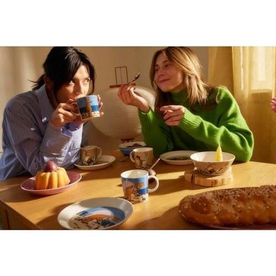 Классическая кружка Муми-троллей 0,3 л Мышь-мускусник Бежевый