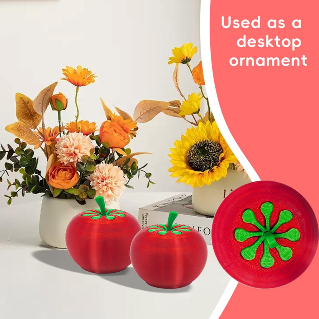 Помидор Игрушка Имитация Овощ Декомпрессия Помидор Гостиная Настольные Украшения Декор