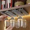 Clear Stemware Organizer Upside-down Rack Glassware Storage Stand Hanging Cup Holder  Dining Room