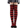 Autumn Winter Color Striped Stockings Japanese Over Knee Socks Fashion Women Keep Warm Sexy Slim Long Socks Striped Hosiery