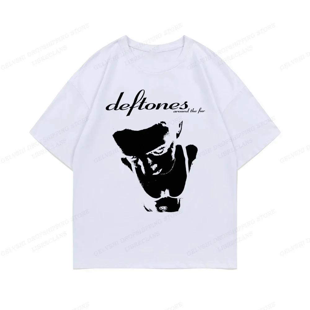 Женская футболка Deftones Милый Модный Принт Топы Футболка Черная Футболка Женская Летняя Футболка 90-е Девочки Графическая Футболка Женские Милые Топы Футболка Унисекс Футболка