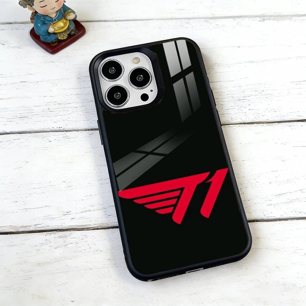 Крутой чехол для телефона T-T1 SKT для iPhone17,16,15,14,13,12,11 Plus,Pro Магнитный с поддержкой Magsafe Беспроводной зарядки