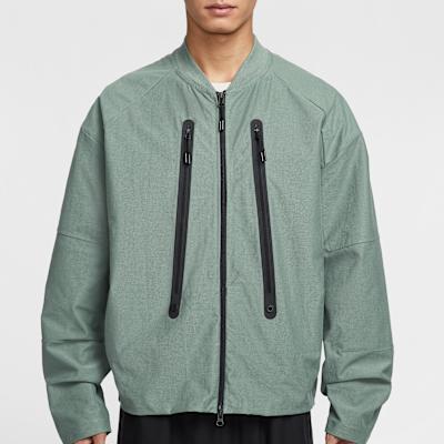 Men's Nike Jackets Men's Green Baseball Collar Moderate Other