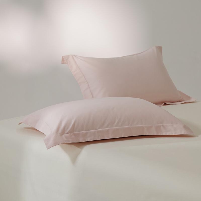Набор из двух наволочек из матового длинноволокнистого хлопка - 100 нитей, однотонные, роскошные на ощупь