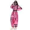 Pink Shiny Astronaut Halloween Costume - Trendy Style Jumpsuit