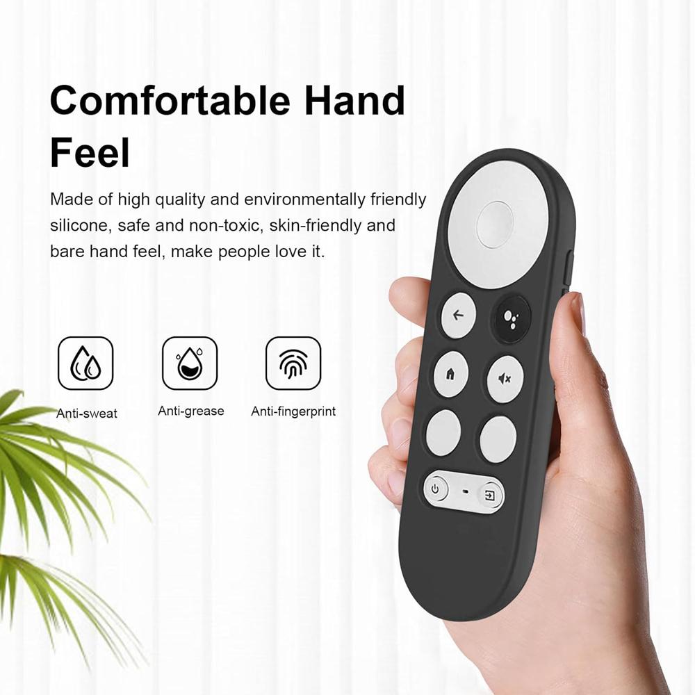 Силиконовый чехол для пульта ДУ Google TV Voice Chromecast, защитный чехол, аксессуар