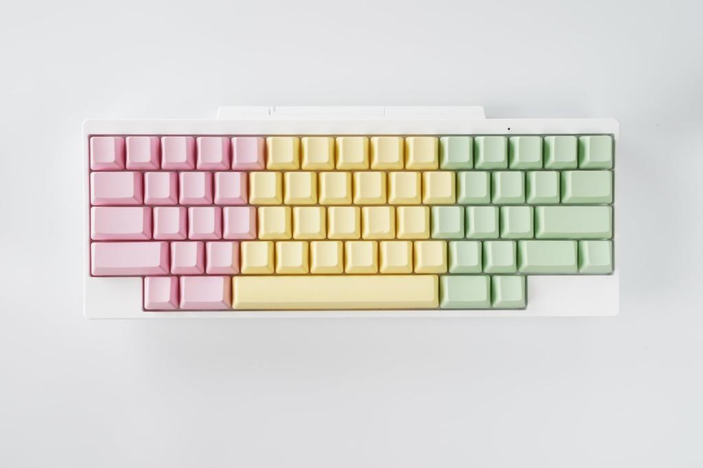 PFU HHKB Professional Series Колпачки для клавиш Английские Пустые Набор «Одуванчик», Раскладка, Колпачки для клавиш, Цвет, PD-KB400KTLYN