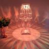 Small Night Lamp Rechargeable Touch Crystal Lamp Bedroom Bedside Bar Ambience Light Diamond