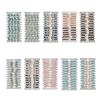 12pcs/lot Bohemian Shell Charm Braided Bracelet For Women Child Wood Bead Adjustable Rope Chain Anklet Jewelry