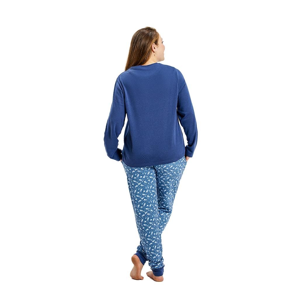 Зимняя пижама с длинным рукавом MUDP0200