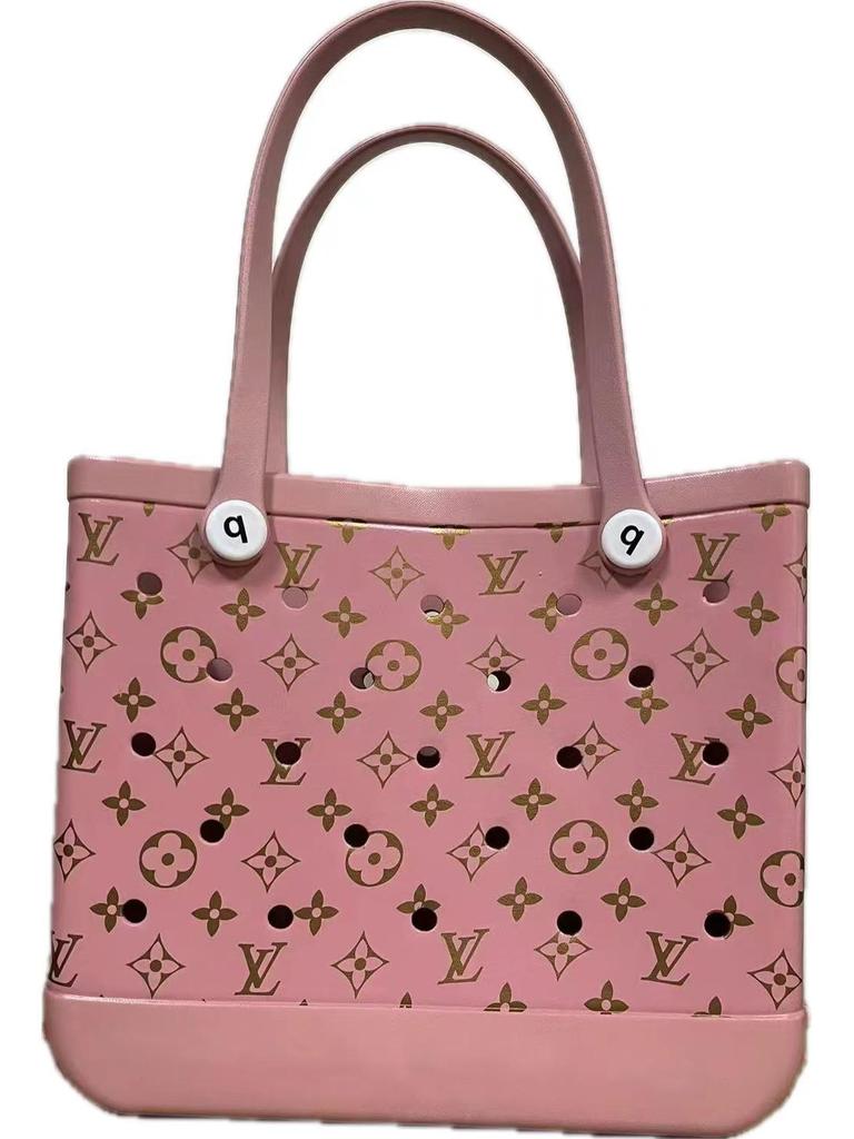 European & American EVA Beach Tote: Versatile Handbag, Pet Carrier & Storage Basket