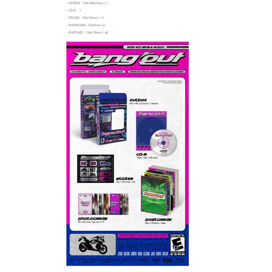 WHIB - 4-Й СИНГЛОВЫЙ АЛЬБОМ [BANG OUT] - Дата релиза   2025-04-09