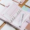 A5 A6 Еженедельный 40 листов Ежедневник Блокнот Бумага для вставки Вставка для папки Внутренние страницы На сменных листах