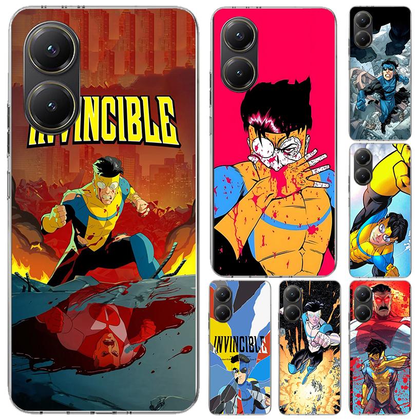 Крутой чехол I-Invincible для Xiaomi Poco X5 X6 X7 Pro F7 Ultra M7 Redmi 15 15C 13 13C 12 12C 10 10A 10C 9 9A 9C 9T Оболочка Poc