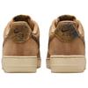 Nike Nike Air Force 1 Кожаная Амортизация Низкие Кеды для Скейтборда Унисекс Коричневые IO9803-200