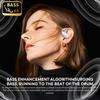 Беспроводные наушники Bluetooth 5.4 Наушники OWS Open Ear Earbuds HIFI Heavy Bass Сверхдолгоиграющие спортивные гарнитуры для Android iOS Тренировка в спортзале
