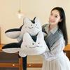 Креативные Игрушки Плюшевые Куклы Рыба Скат Кот Мягкая Набивная Подушка для Броска Подушка на Диван Пушистый Котенок Детские Подарки на День Рождения