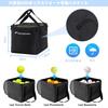 Tennis Ball Basket Holds 150 Balls Tennis Ball Basket Tennis Ball Cart Court Equipment Ball Basket Lock Pin for Practice Ball Storage Basket