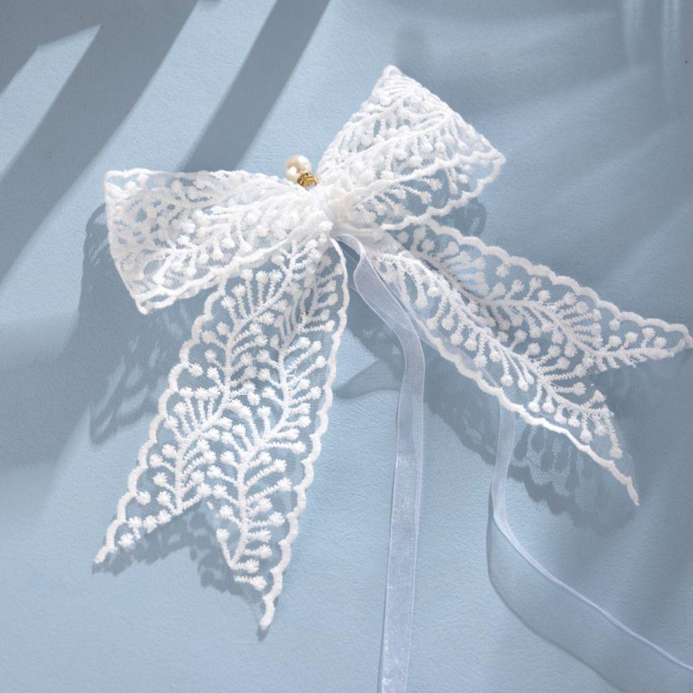 2Pcs/set Lace Bow-knot Curtain Strap simple Curtain Holders  Living Room Home Decor