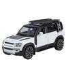 1/32 Scale Land Rover Defender 110 Alloy Metal Car Model Diecast Sound and Light Gift for Friend Birthday Present Collecting Hobbies