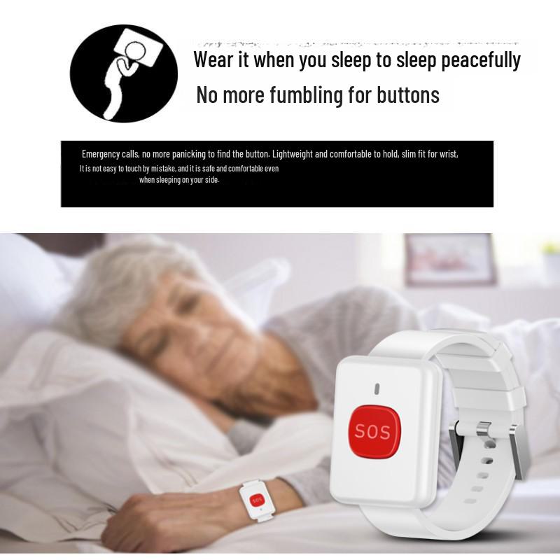 Наручные часы для экстренного вызова: Умный беспроводной пульт дистанционного управления для использования в больницах и домах престарелых