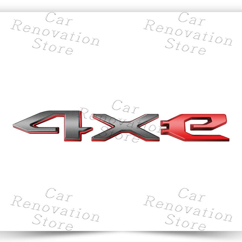 3D ABS Plastic Car Styling Tailgate Emblem Rear Boot Trunk Badge Sticker For Jeep 4xe Logo Grand Cherokee Wrangler Compass Decor po1