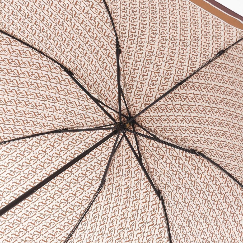 Moonbat Rain Folding Beige [Ducks] Umbrella, Umbrella, Women's, Brand, Durable, Commuting, School, Twill, Monogram, All-over Pattern, 21-125-11276-02,