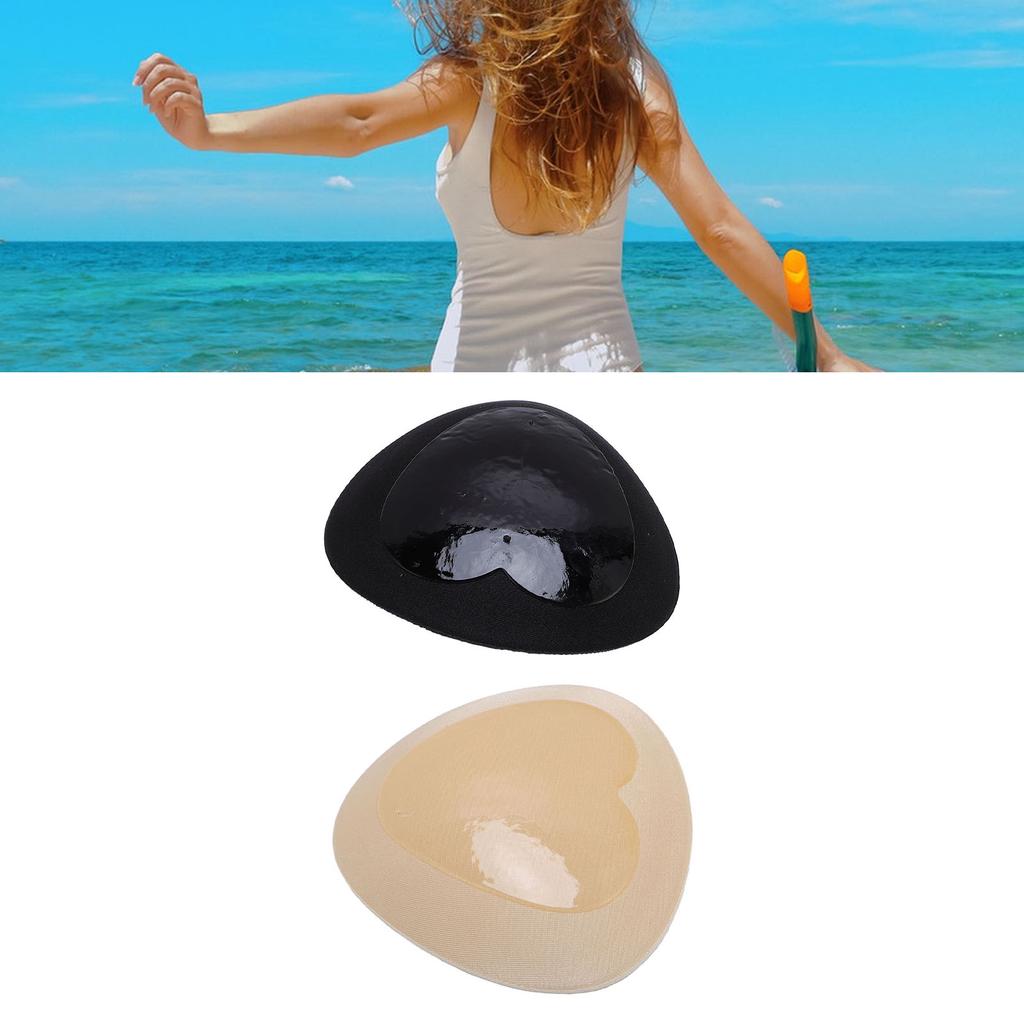 3 пары утолщенных самоклеящихся вкладышей для бюстгальтера, удобных дышащих вкладышей для бюстгальтера Push Up для бикини Sw