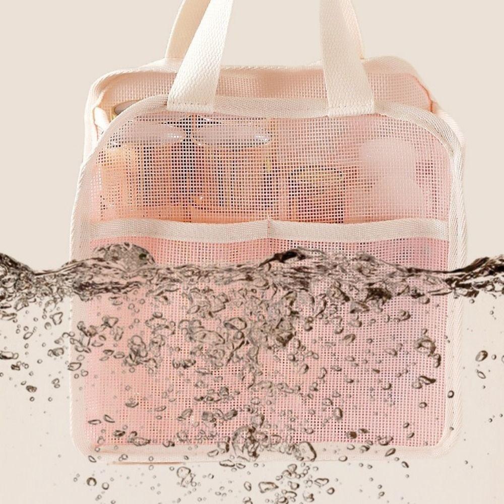 Large Capacity Makeup Pouch PVC Toiletry Storage Bag Simple Cosmetic Storage Bag  Travel